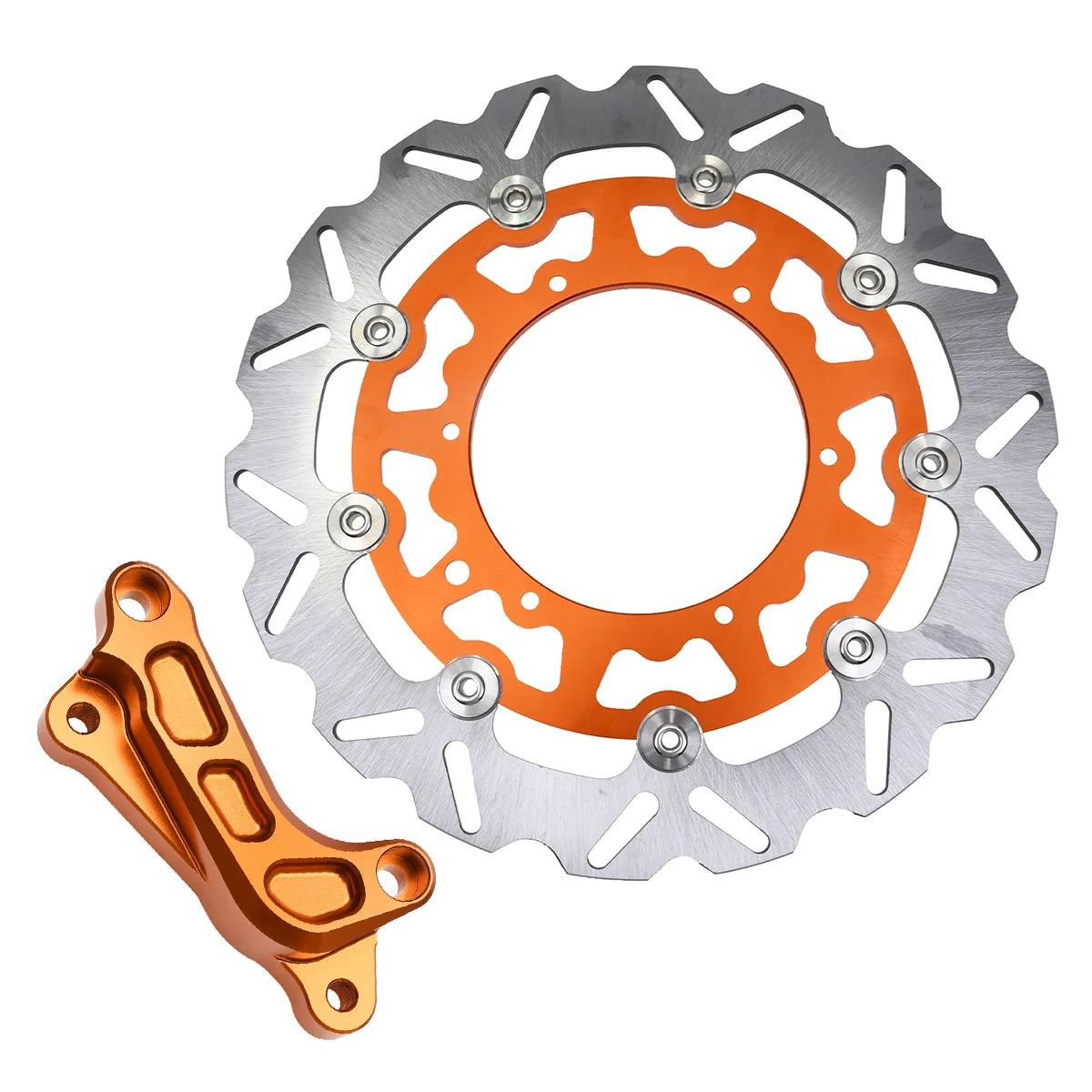 320MM Front Brake Discs Rotors Brake Caliper Adaptor Bracket For KTM EXC EXCF SX SXF XC XCF XCW For Husqvarna FE TE FC TC TX FX