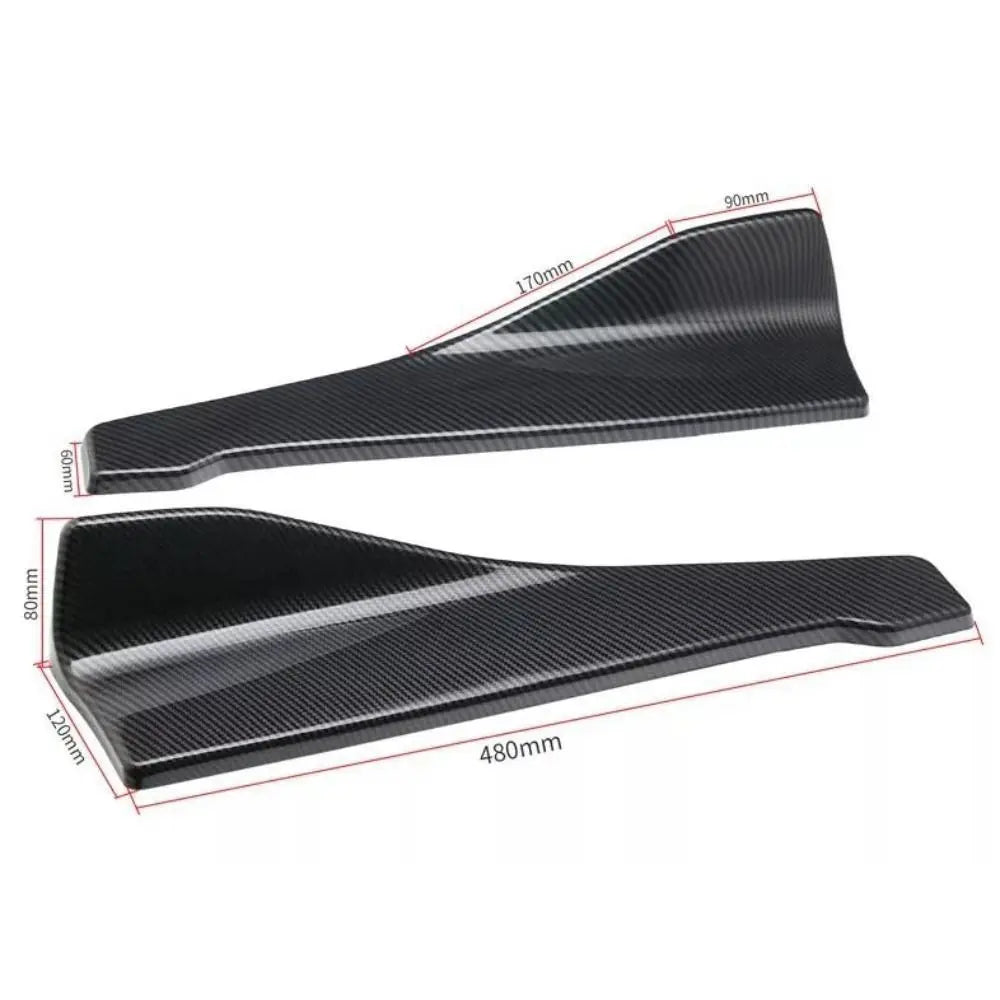 35/48cm Universal Fit Car Spoiler Lateral Bumper Rear Side S