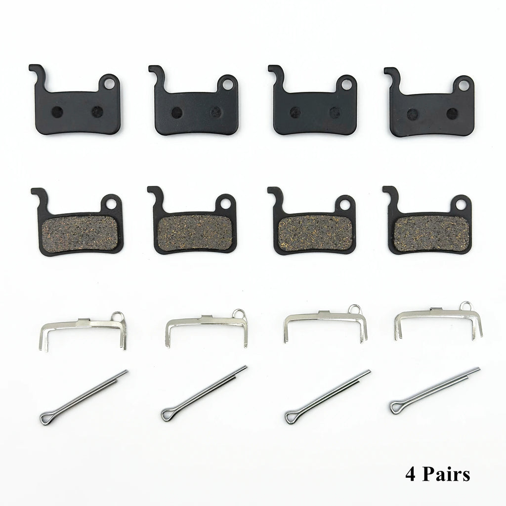 Semi-Metal 2/4/12 Pairs Disc Brake Pads for Mountain Bike for Shimano Xiaomi Zoom HB100 HB870 HB875 A01S Deore M595 XTR M966