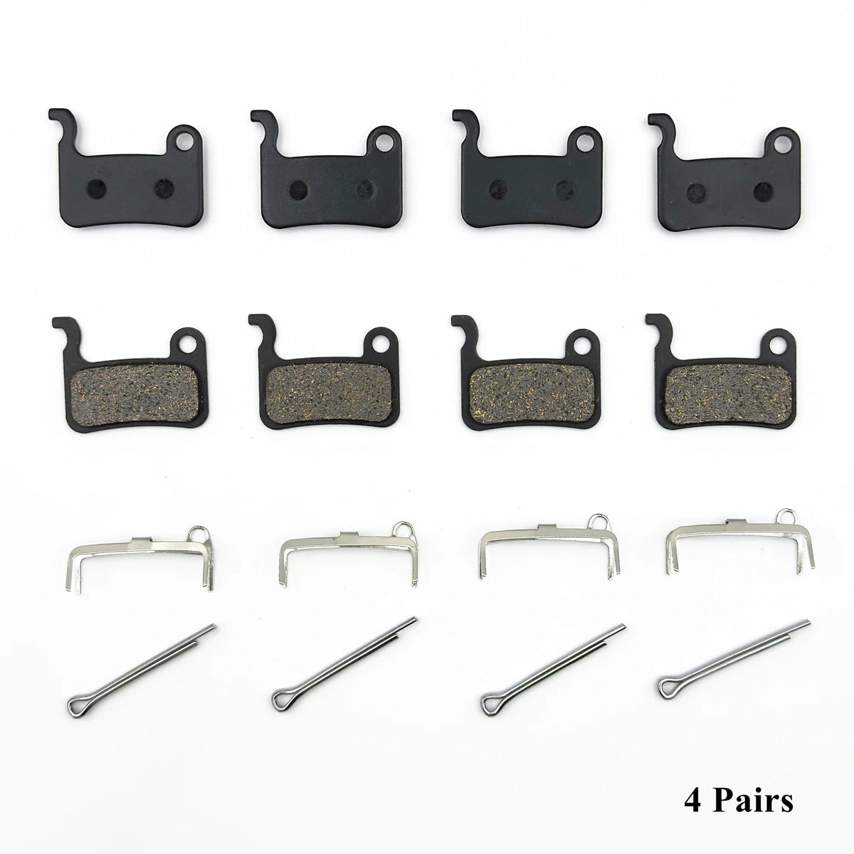Semi-Metal 2/4/12 Pairs Disc Brake Pads for Mountain Bike for Shimano Xiaomi Zoom HB100 HB870 HB875 A01S Deore M595 XTR M966