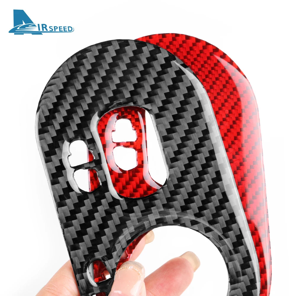 Real Soft Carbon Fiber Sticker For Seat Ibiza/Cordoba 6L 200