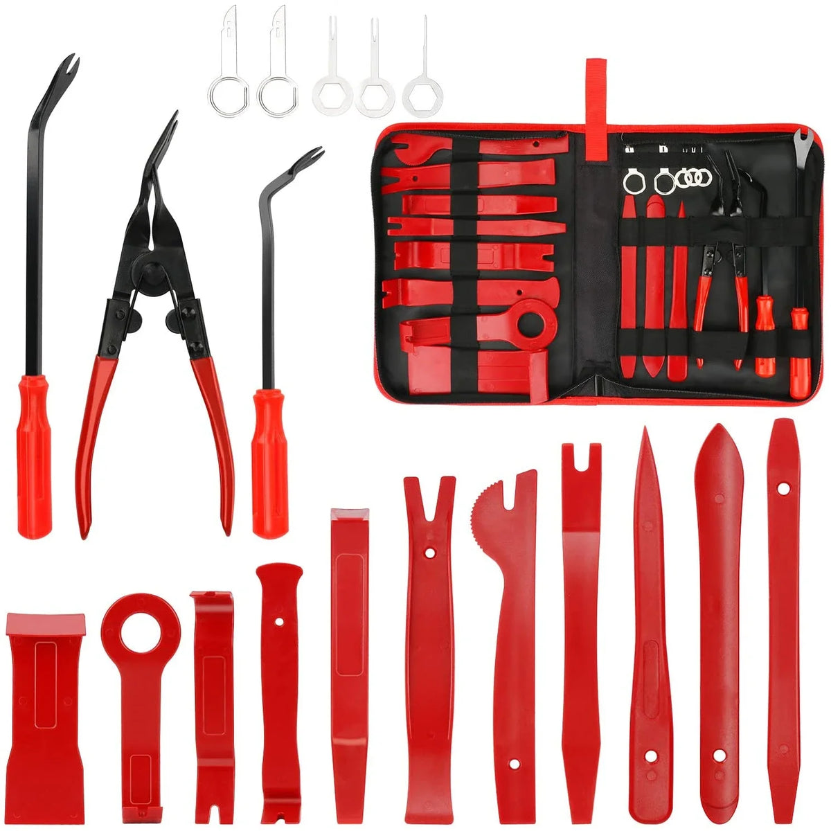 19Pcs Car Special Disassembly Tool Kit Interior Audio Remova