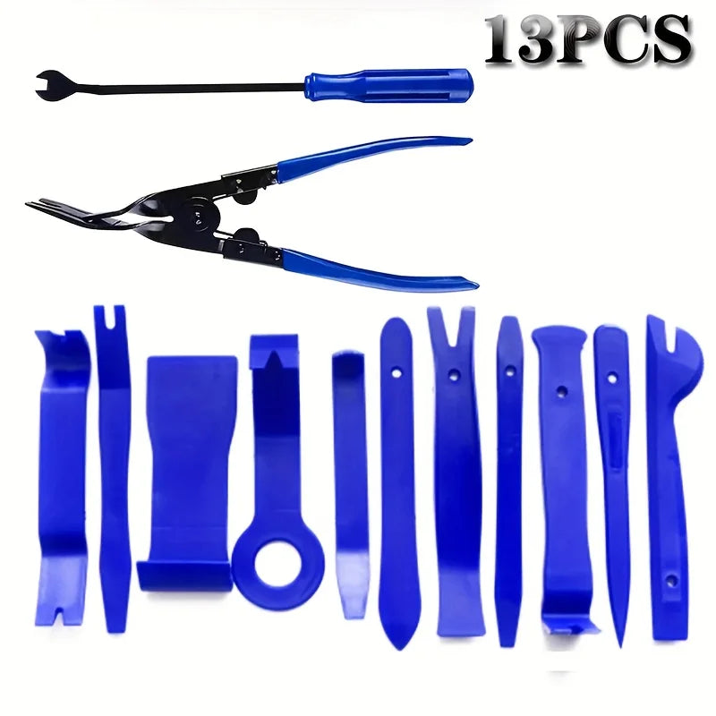 Car Tools Car Interior Disassembly Kit Plastic Trim Removal Tool Car Clips Puller Diy Panel Tools for Auto Trim Puller Set