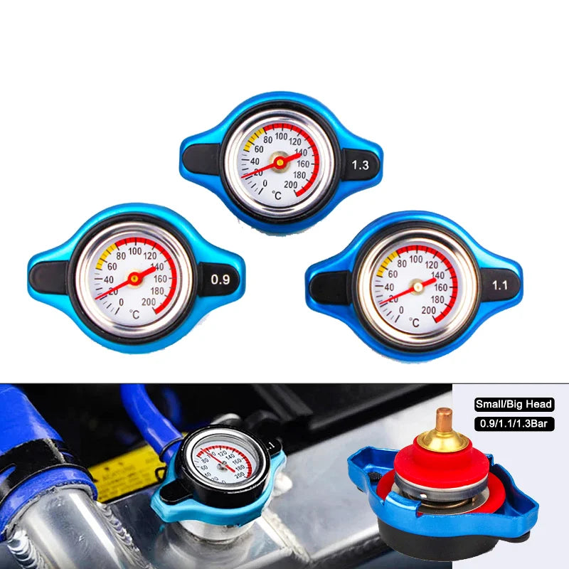 Car Automobile Styling SPSLD Thermo Radiator Cap Tank Cover 