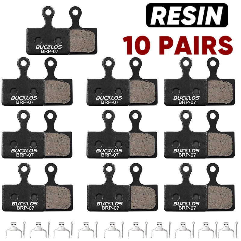 BUCKLOS Resin Disc Brake Pad For SHIMANO K05S Wear-resistant Hydraulic Brake Pads MTB Brake Pads for K03S K04S Cycling Parts