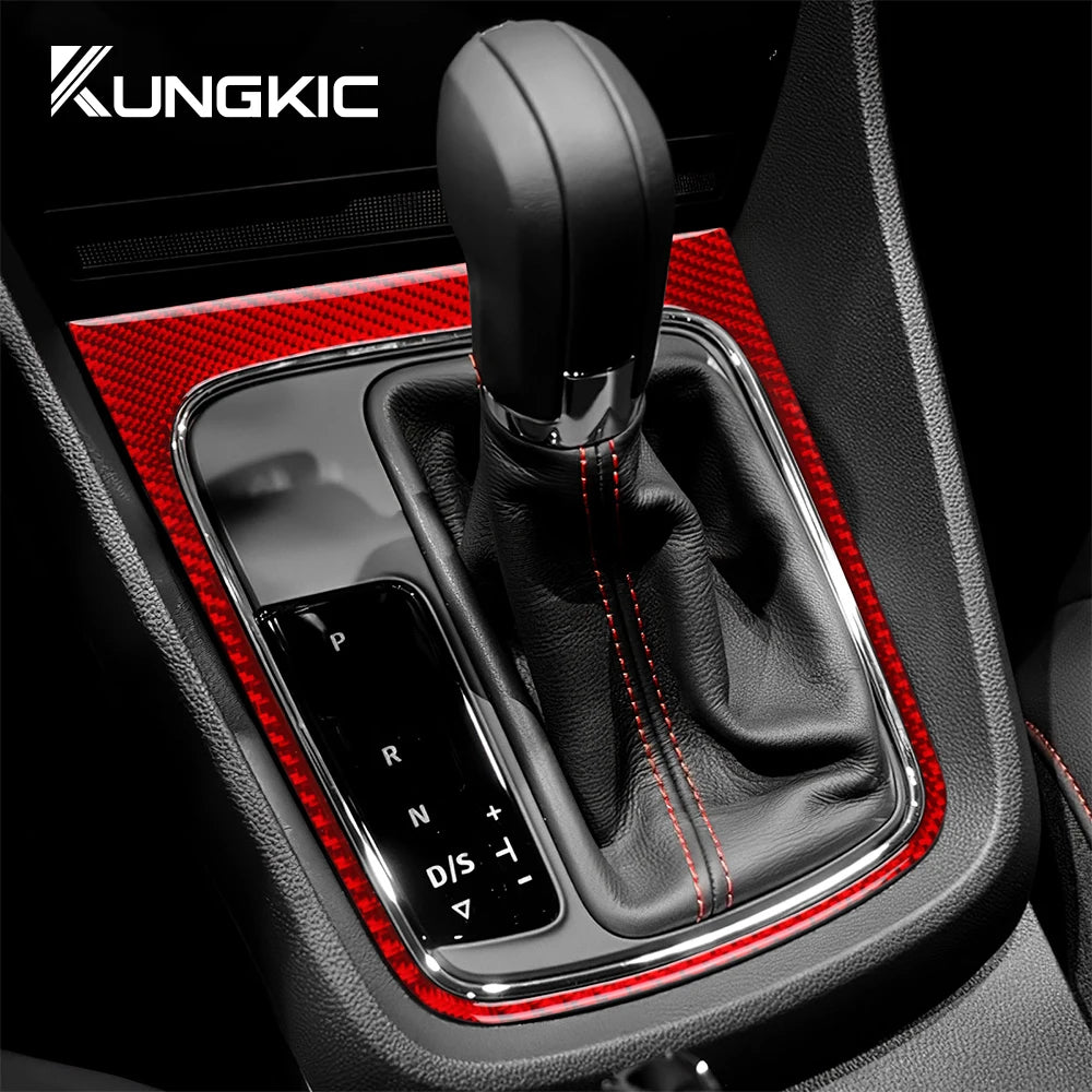 Real Soft Carbon Fiber Sticker For Seat Leon MK3 2013 2014 2