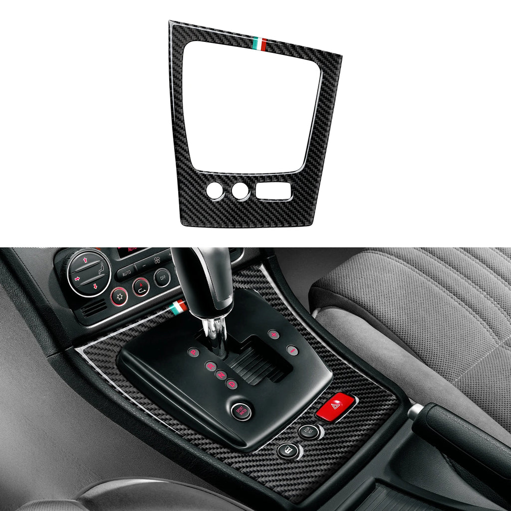 For Alfa Romeo 159 (2004-2011) Trim Accessories Car Center Console Gear Shift Panel Cover Carbon Fiber Interior Stickers.