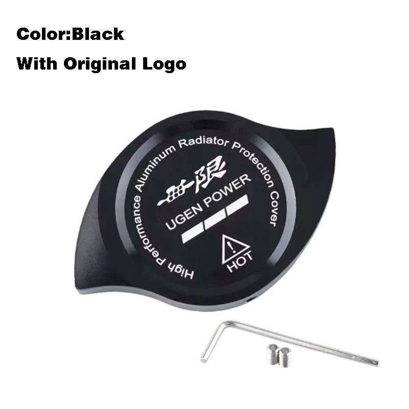 High Performance Car Radiator Caps Replacement Radiator Universal Aluminum Tanks Covers Auto Modification Accessories with Logo
