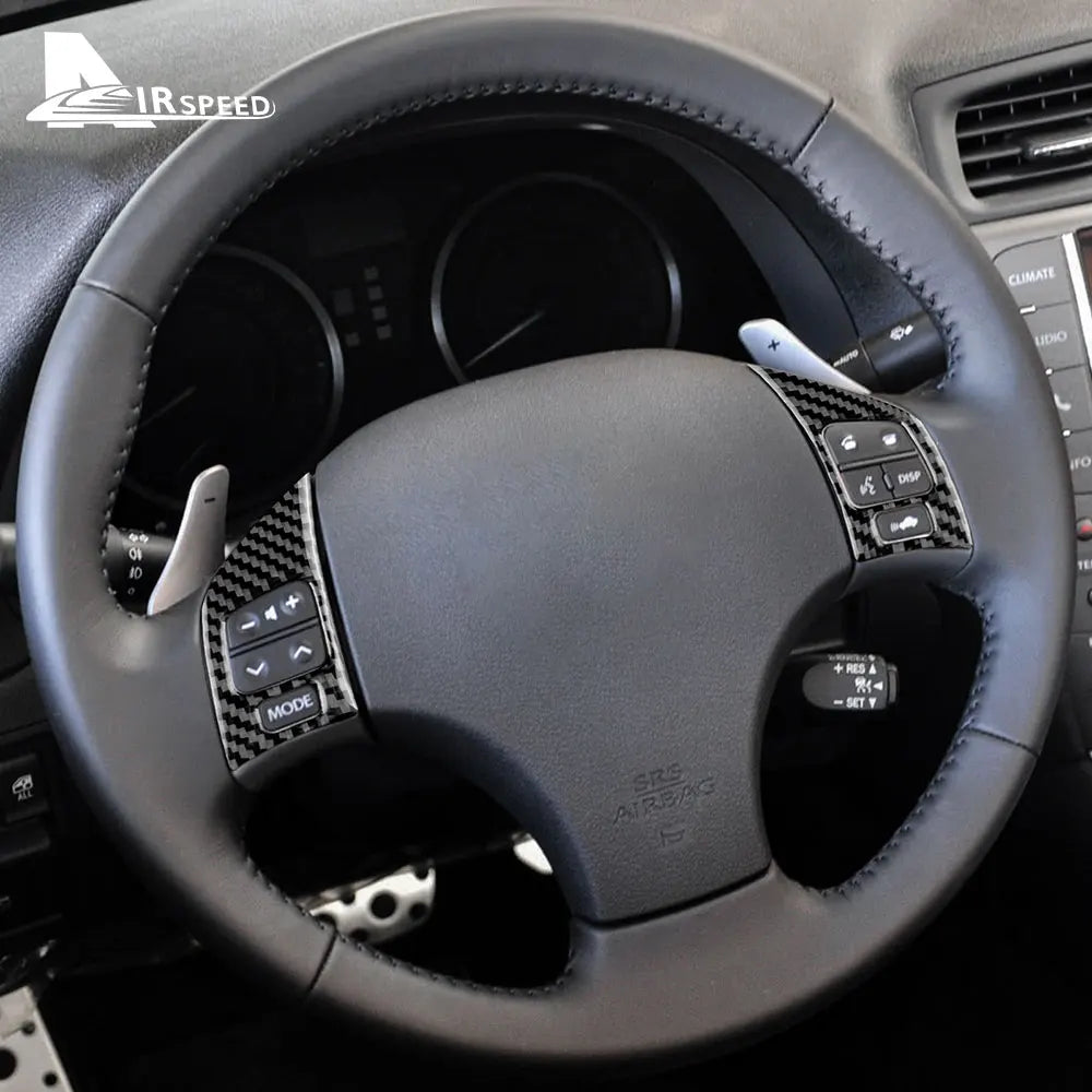 Real Soft Carbon Fiber Sticker For Lexus IS250 300 350C 2006
