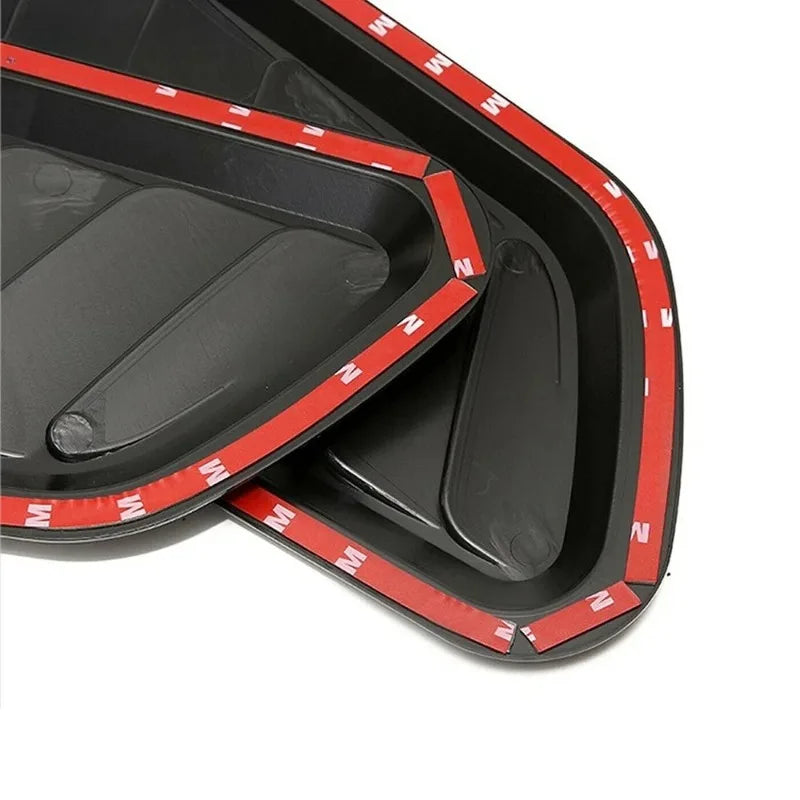 Easy to Install Carbon Fiber Hood Air Intake Trim Universal 