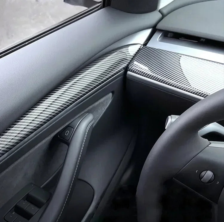 For Tesla Model 3 ModelY 2017-2024 Dashboard Trim Center Con