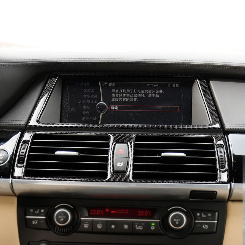 For BMW X5 X6 E70 E71 Accessories Car Interior Air Condition