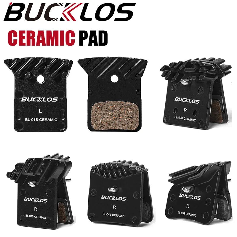 BUCKLOS Ceramic Brake Pads Bike MTB Hydraulic Brake Disc Pad