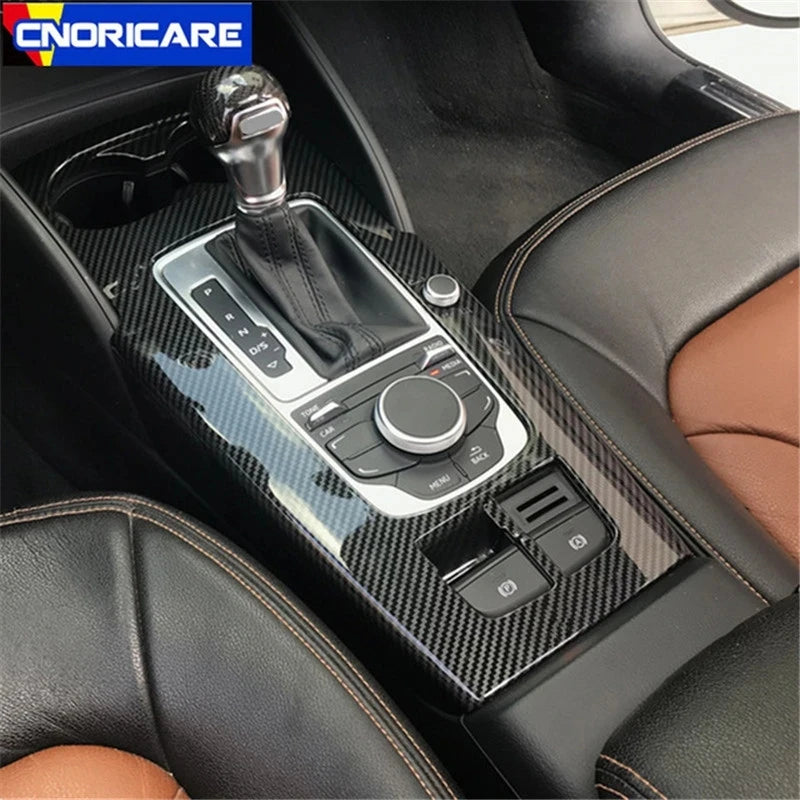 For Audi A3 8V S3 Center Console Dashboard Stickers Strips C