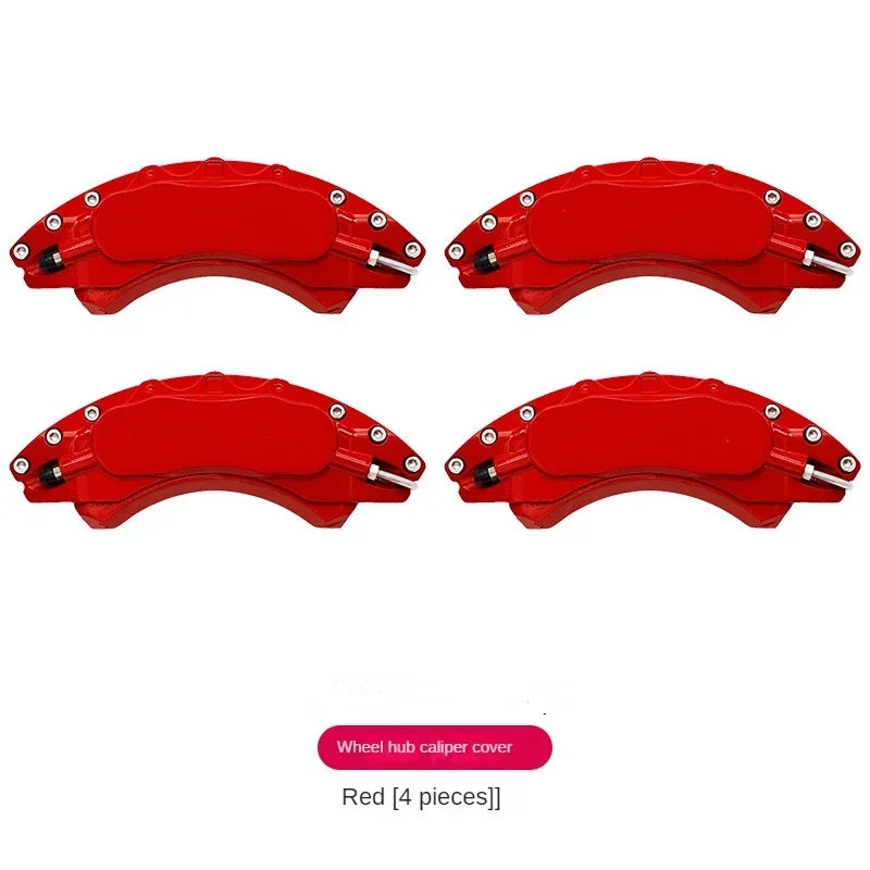 For Audi Car Brake Caliper Cover Aluminum Alloy Metal Fit A1 A2 A3 A4 A5 A6 A7 A8 Q1 Q2 Q3 Q4 Q5 Q6 Q7 TT TTS E-tron Allroad