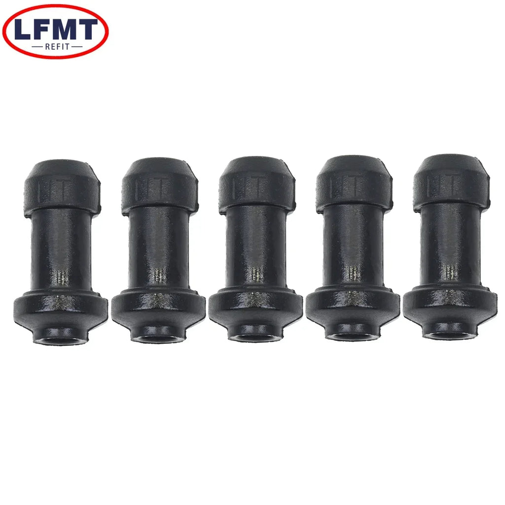 10 sets Motorcycle Scooter Brake Upper Lower Pump Caliper Shock Absorber Sleeve Dust Cover Rubber Disc Waterproof Cap Universal