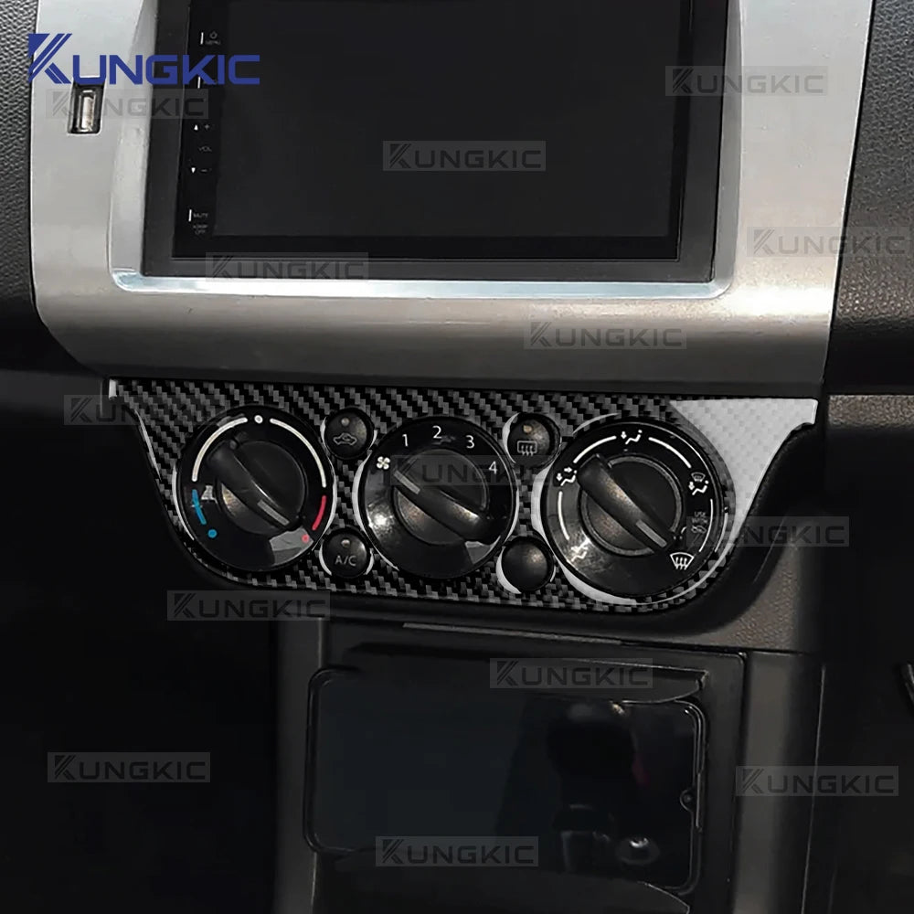 Real Soft Carbon Fiber Sticker For Suzuki Swift ZC31S 2005 2