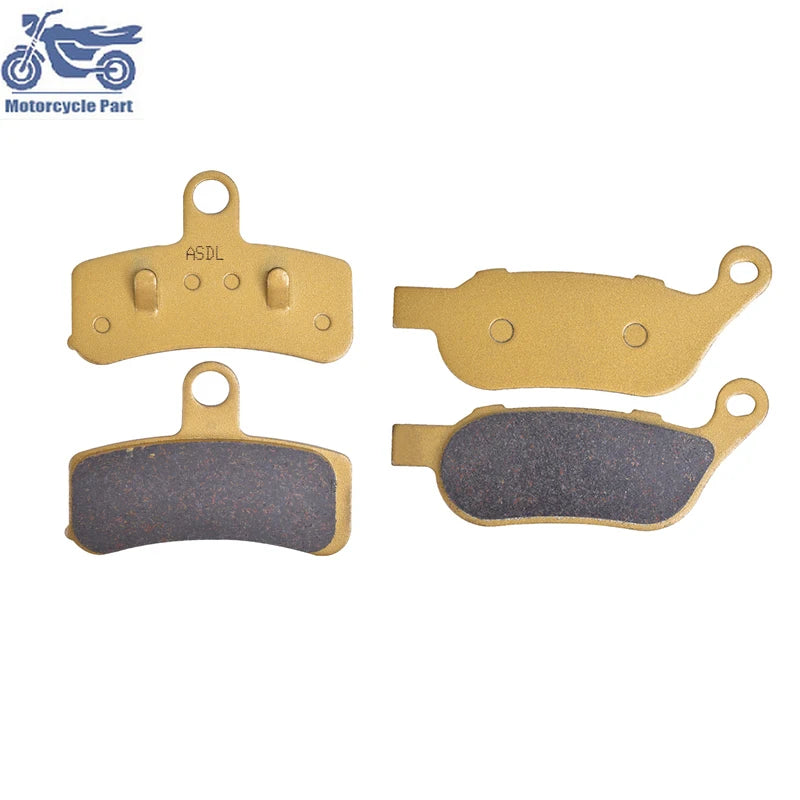Motorcycle Front Rear Brake Pads For HAR/LEY DAVI/DSON FXDWG
