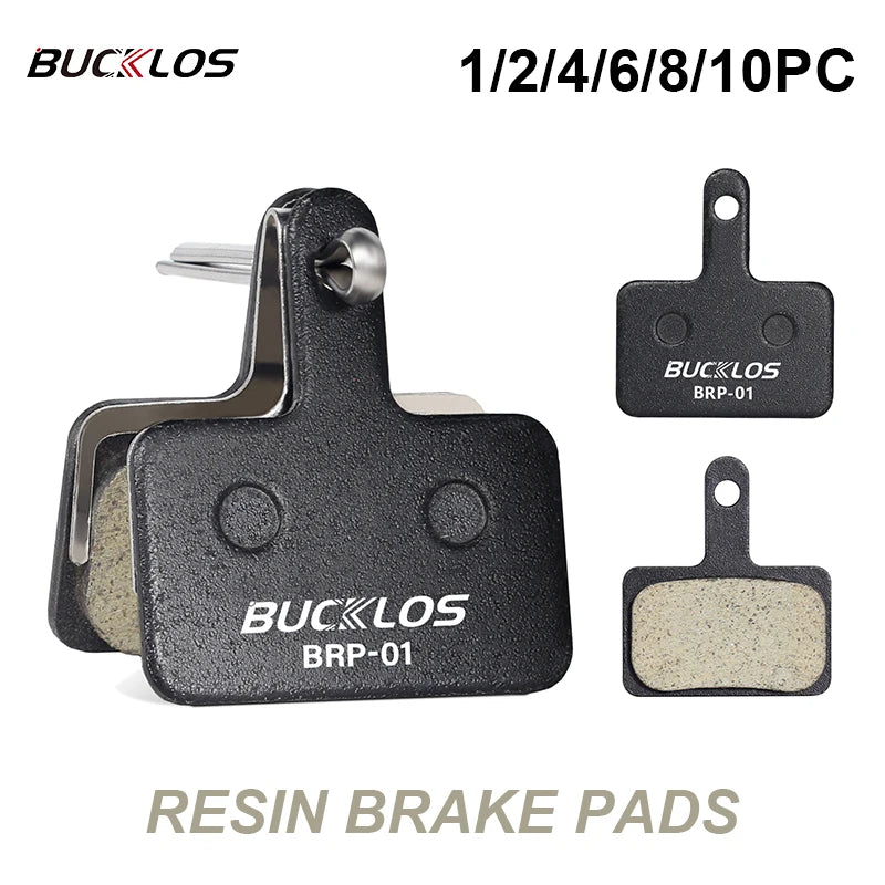 BUCKLOS Brake Pads Resin MTB Road Bike Hydraulic Disc Pads F