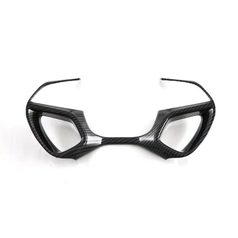 Car Steering Wheel Trim Decoration Carbon Fiber ABS Steering