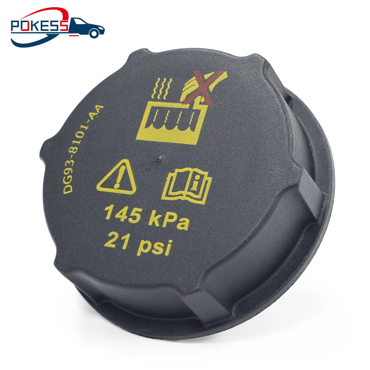 POKESS EXPANSION RADIATOR TANK CAP For Ford Esoboost 2013-20