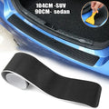 Universal 3D Carbon Fiber Rear Bumper Guard Sticker Anti-kic