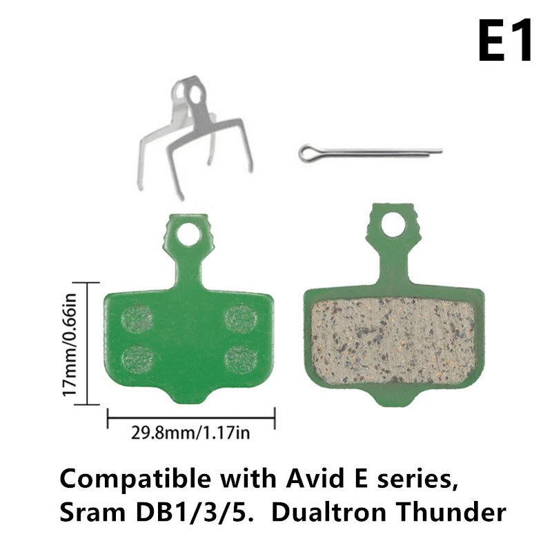 4/10Pairs Bicycle MTB Ceramic Disc Brake Pads For Shimano B0