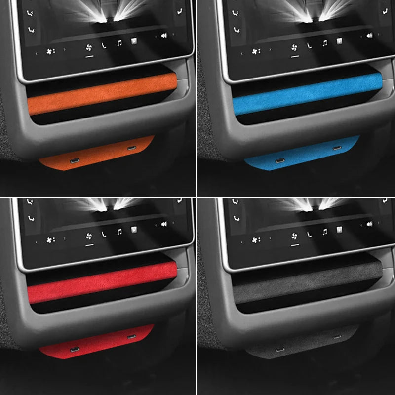 Top Suede For Tesla Model Y Juniper / Model 3 Highland Rear 