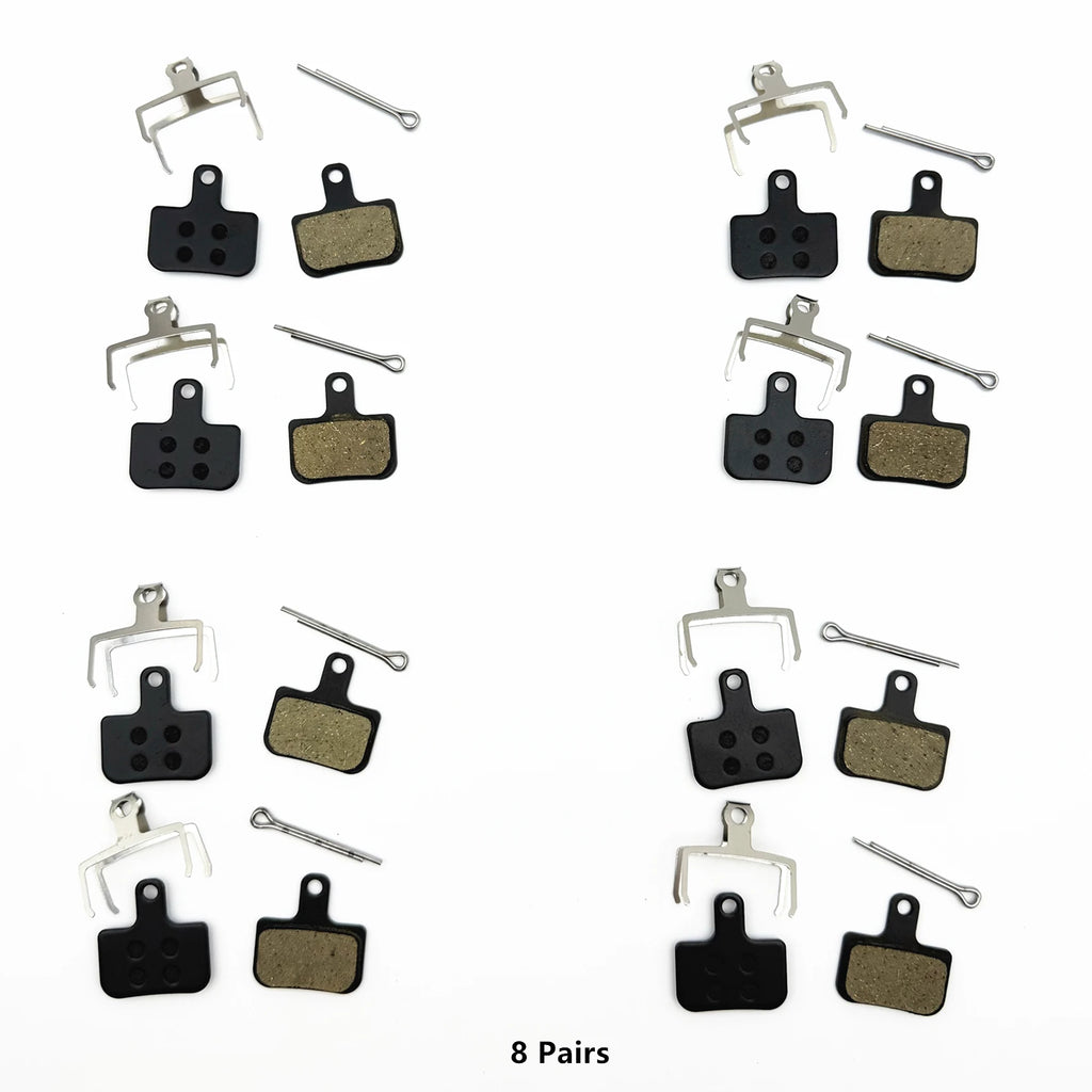 Resin Disc Brake Pads for Mountain Bike - 2/4/8/12 Pairs Compatible with Sram Level T/TL/Ultimate/TLM DB Elixir 9/7/5/3/1/CR/R