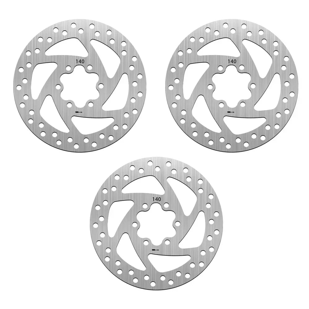 1/2/3PCS 140mm 6 Holes Brake Disc Rotor For INOKIM OX OXO Brake Disc Wear-resistant Electric Scooter Accessories