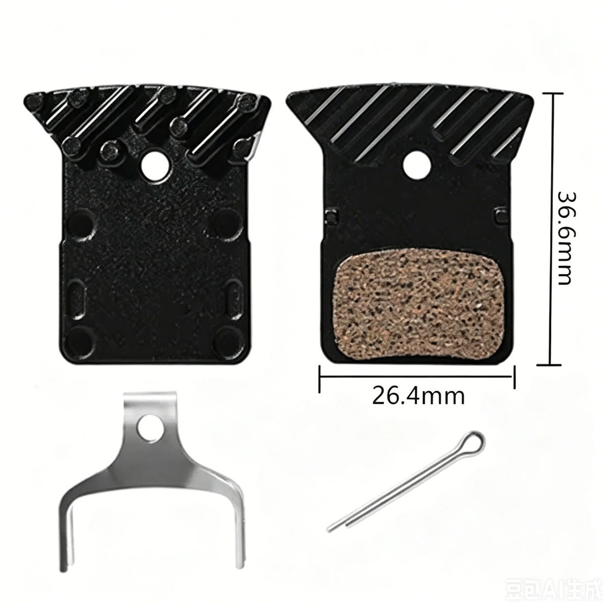 Road Disc Brake Pads Resin ICE Metal Ceramic Road Bicycle FO