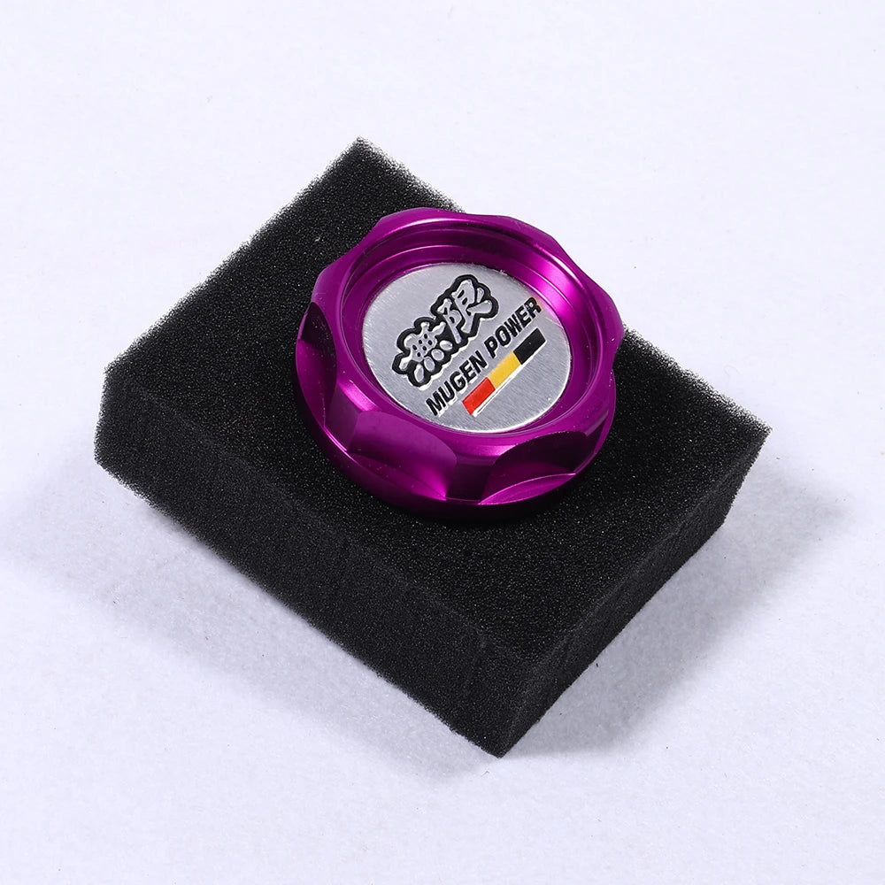 Car Oil Fuel Tank Cap Engine Filler Machine Oil Cover For Honda Civic D/B/H/K/F/L Series Mugen Cover
