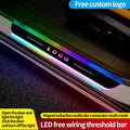 Customized Car door illuminated sill light logo Projector la