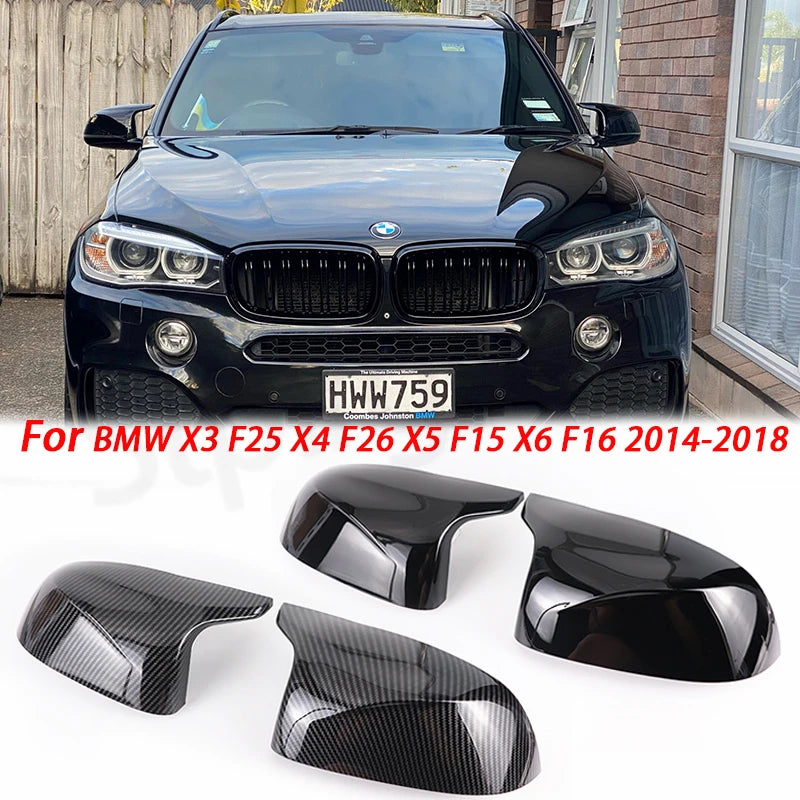 Auto Car Rear View Side Mirror Cover Trim for BMW F25 X3 F26