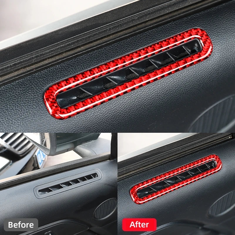 For Ford Mustang GT 2015-2021 Car Accessories Carbon Fiber A