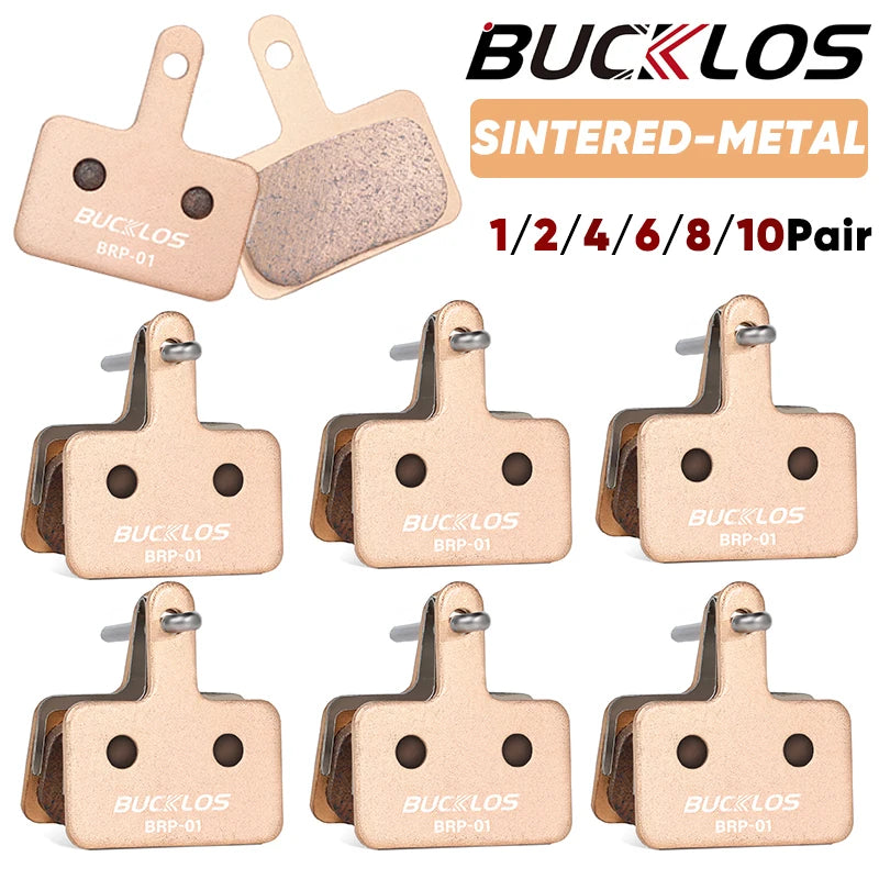 BUCKLOS Sintered-Metal MTB Brake Pads for B01S B05S Bicycle 