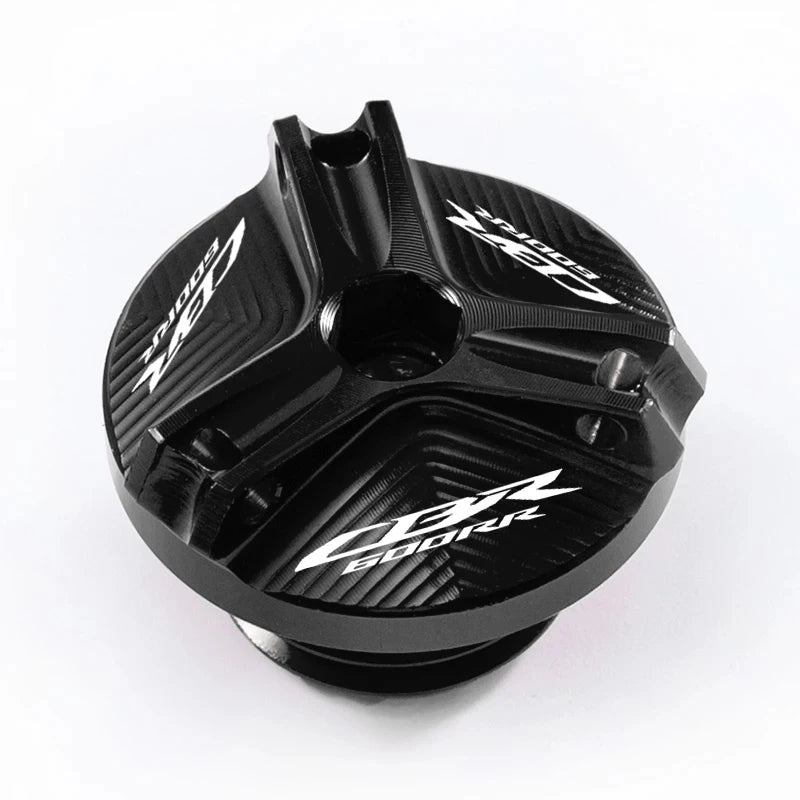 For HONDA CBR600RR CBR 600 RR 600RR 2007 2008-2023 Motorcycle Front Brake Fluid Tank Cap and Engine Oil Filling Port Accessories