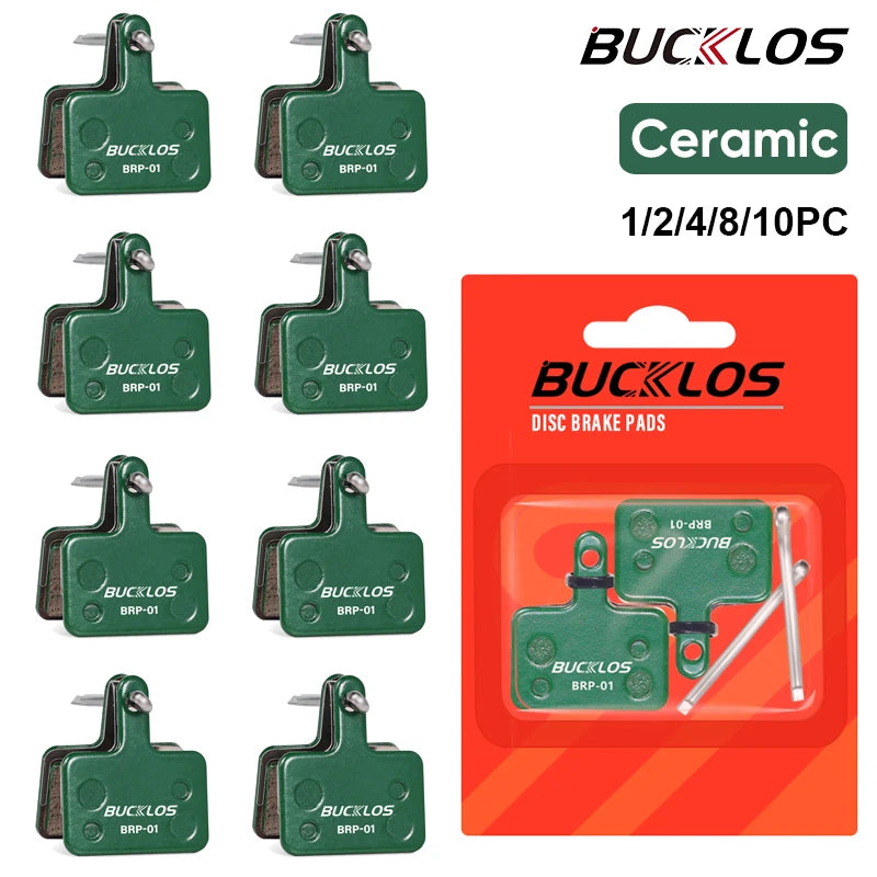 Ceramic Brake Pads BUCKLOS MTB Bike Hydarulic Disc Brake Pad