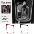 Real Soft Carbon Fiber Sticker For Seat Leon MK3 2013 2014 2