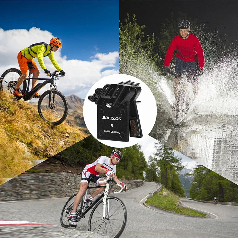 BUCKLOS Bike Brake Pads Fit NUTT Hydraulic Disc Brakes Ceram