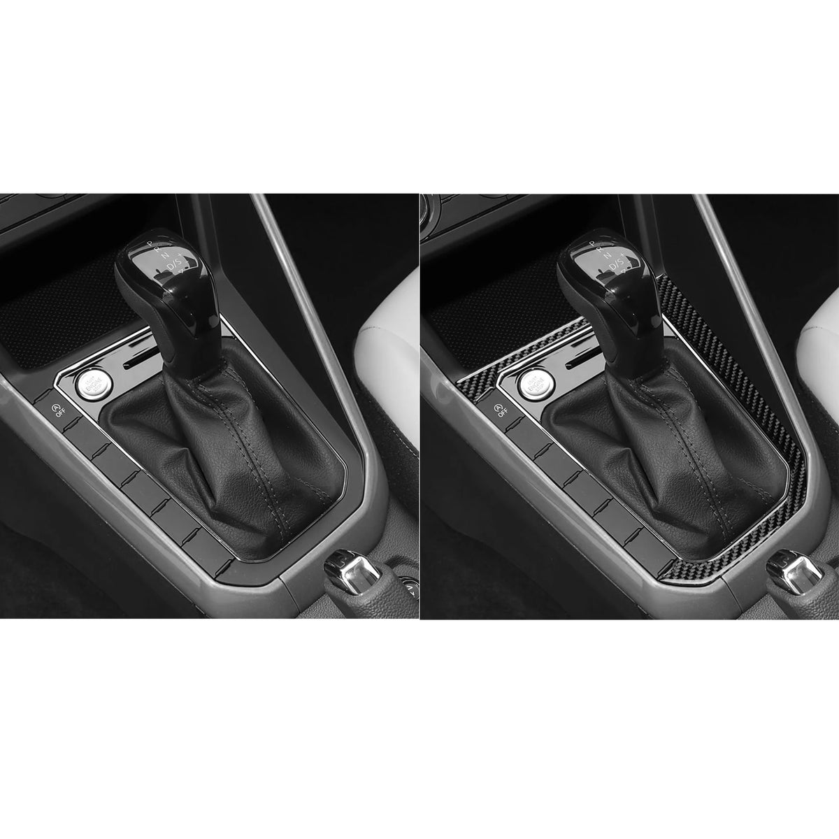 For VolkSwagen VW POLO 2019-2025 Carbon Fiber Window Lifting