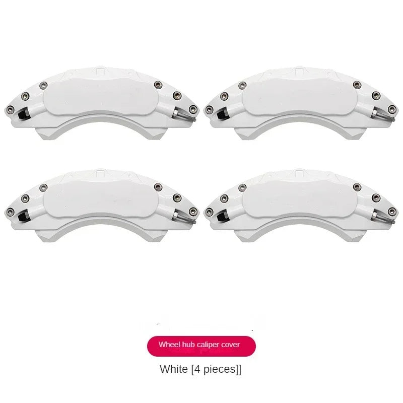 For Audi Car Brake Caliper Cover Aluminum Alloy Metal Fit A1 A2 A3 A4 A5 A6 A7 A8 Q1 Q2 Q3 Q4 Q5 Q6 Q7 TT TTS E-tron Allroad