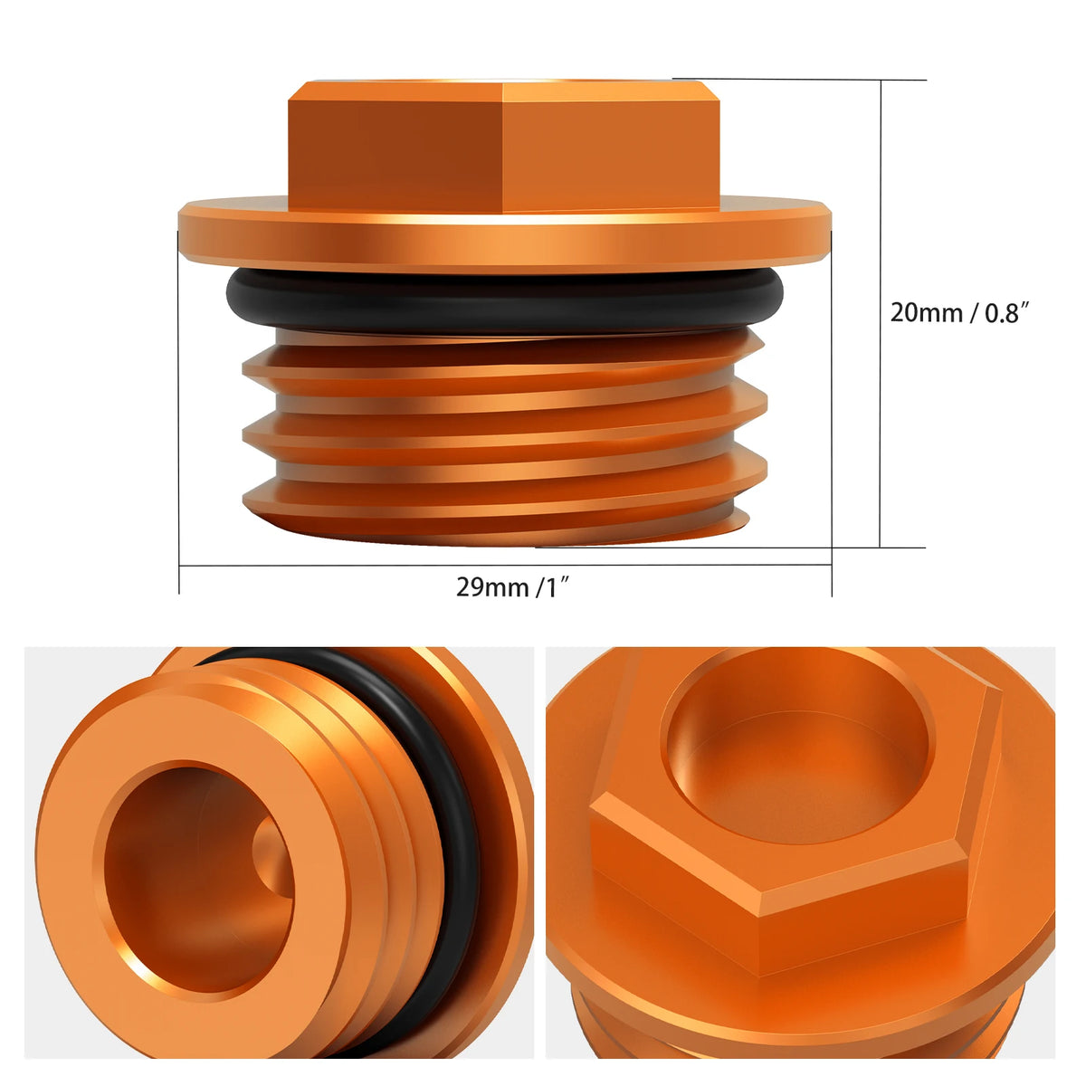 NICECNC Oil Filler Plug Cap For KTM 690 ENDURO R EXC 300 SX-