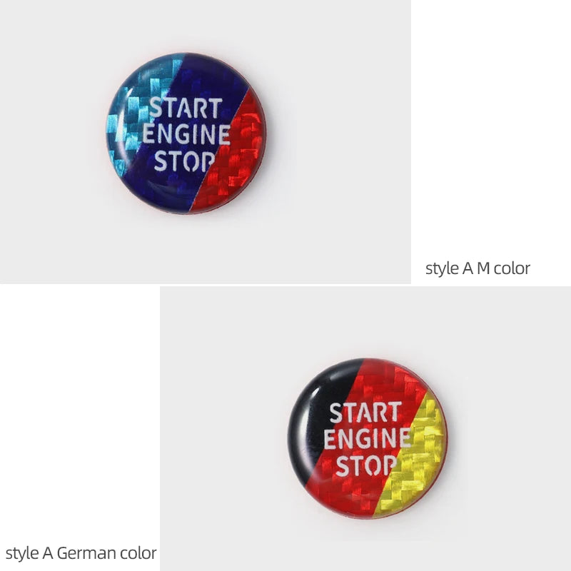 Engine Start Stop Button Sticker Trim Cover For BMW G20 G42 