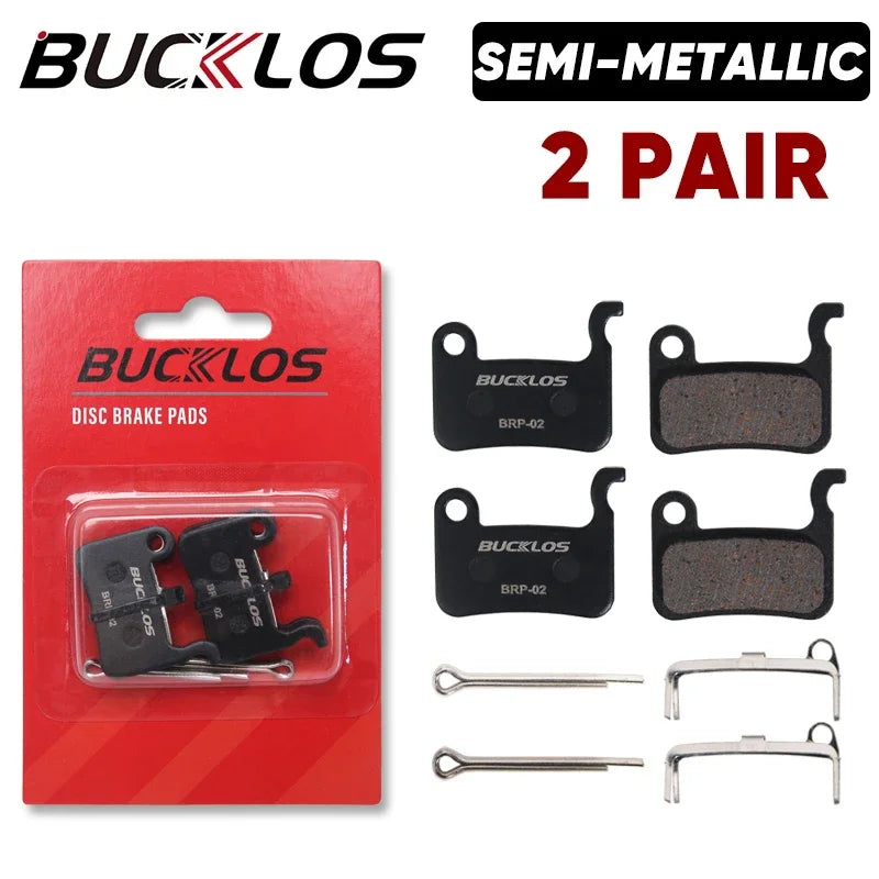 BUCKLOS Bike Brake Pads for SHIMANO A01S M07 M535 MTB Hydraulic Disc Brake Pad Road Cycling Disk Brake Pads MTB BMX Bike Parts