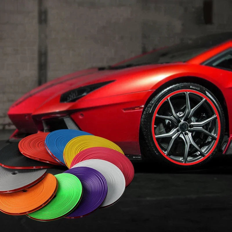 Universal Car Rim Protect Strip Wheel Edge Protector Car Whe