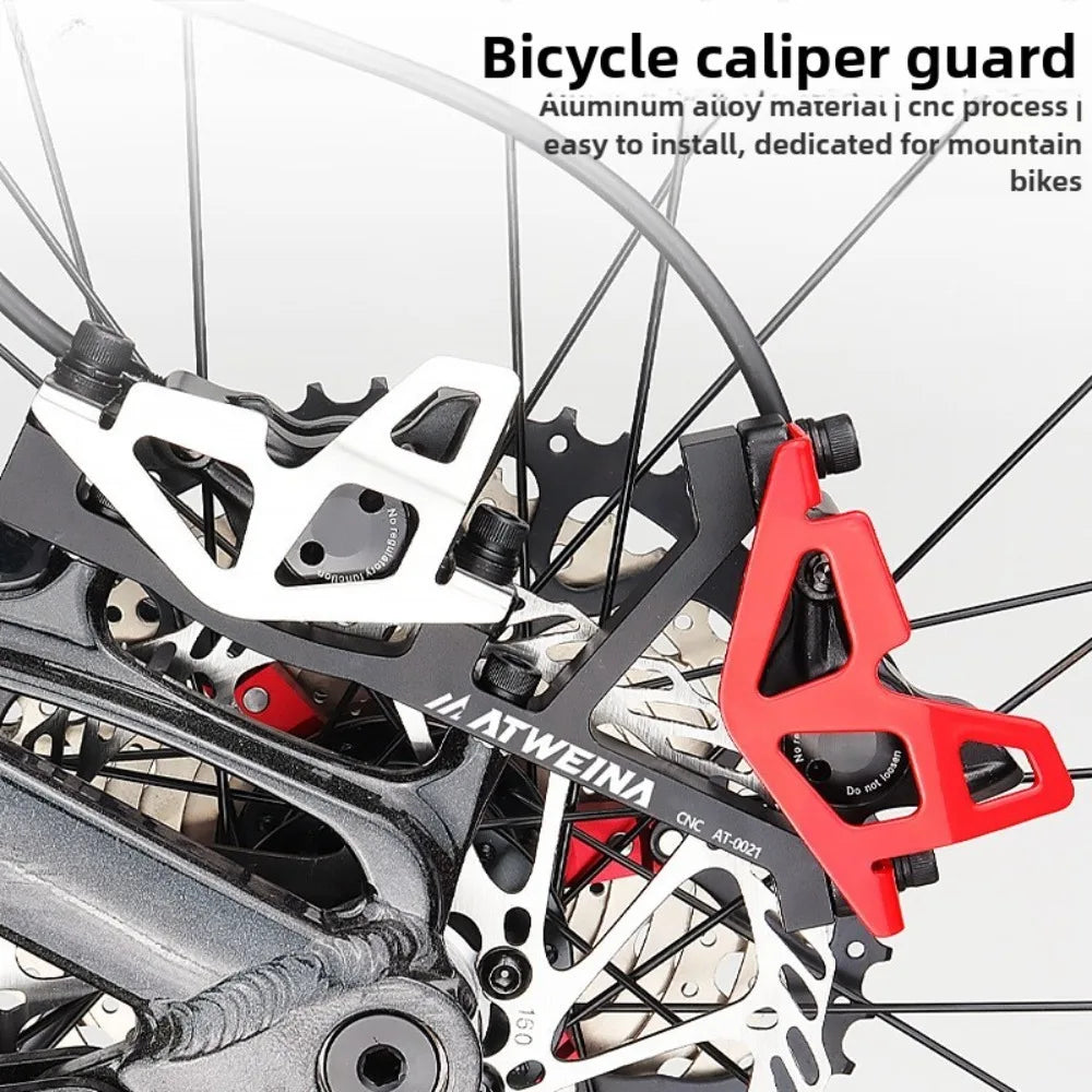 Mountain Bike Rear Caliper Guard Plate Simple Installation o