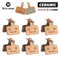 WEST BIKING Resin Ceramic Bike Brake Pads For Shimano Mt200 