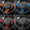 Made of Alcantara For Mustang Steering Wheel Panel Decorativ