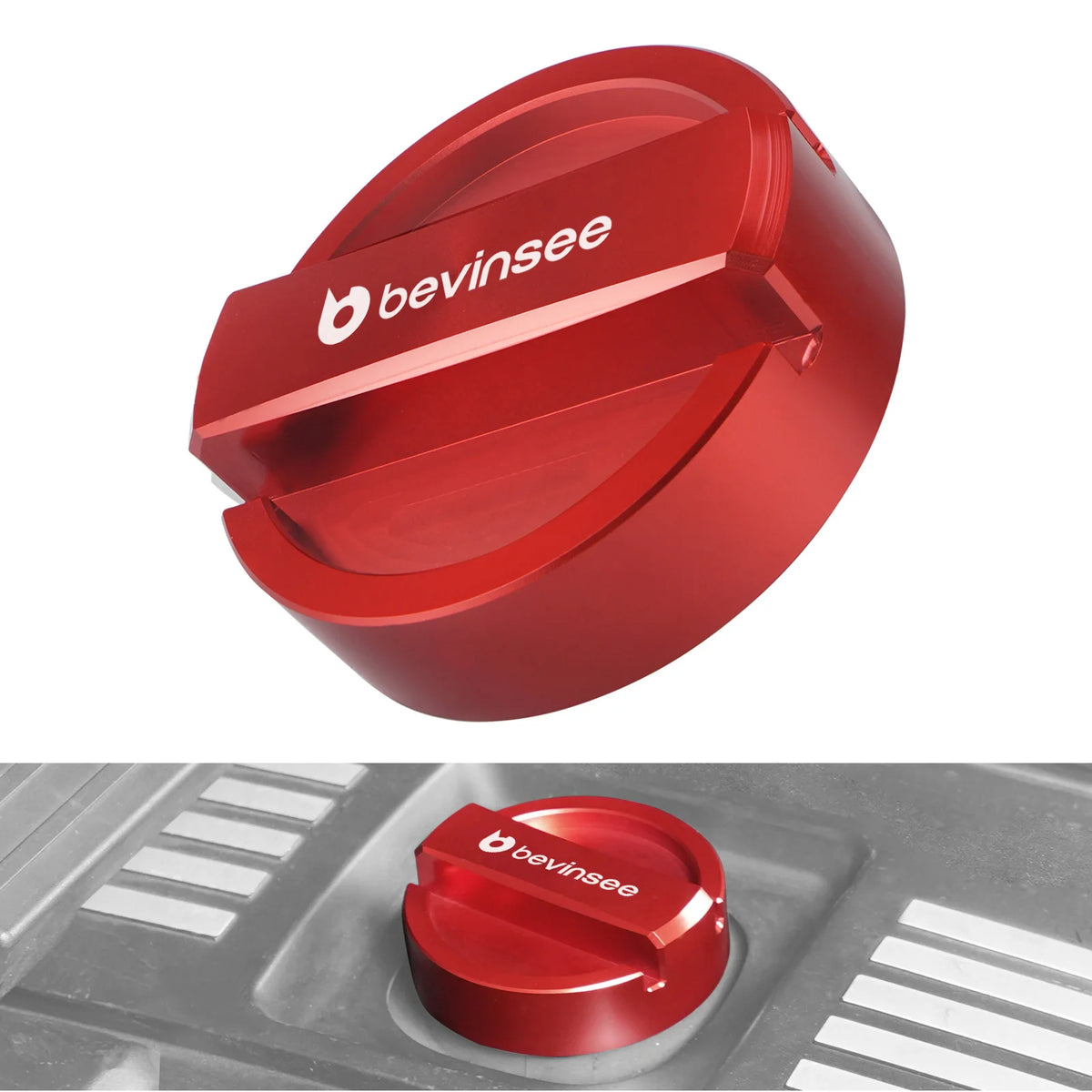 BEVINSEE Engine Oil Filler Neck Sealing Cap for BMW E60 E30 E90 E46 F20 F30 F22 X5 E70 E53 X1 X3 Z3 E39 E91 E92 E93 E87 E82 F36